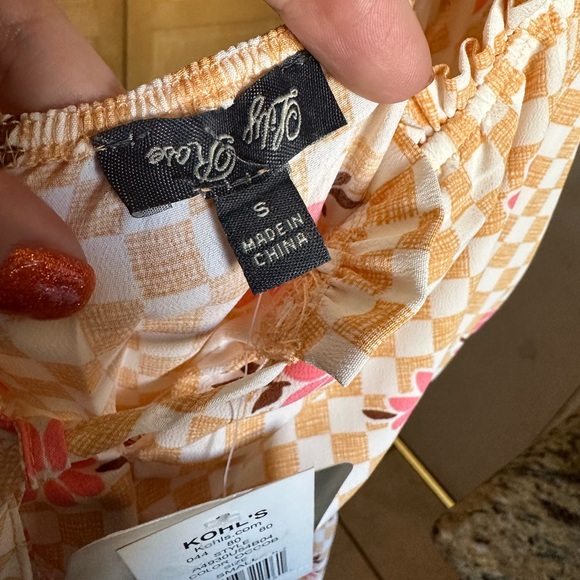 Lily rose flower dress size small - Picture 6 of 7